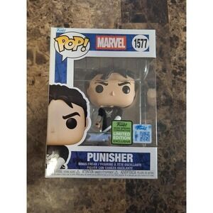 Funko Pop Marvel Punisher with Sword ECCC 2026 Convention Shared MINT Protector